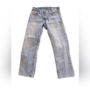 Levis 514 light wash straight leg size 31